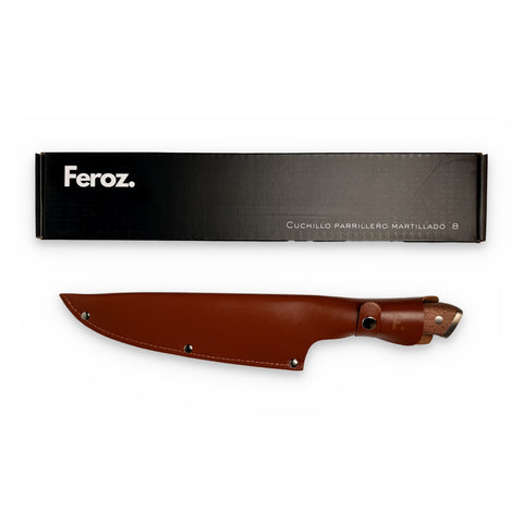 Cuchillo Parrillero 8" Iron Feroz + Funda