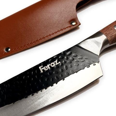 Cuchillo Parrillero 8" Iron Feroz + Funda