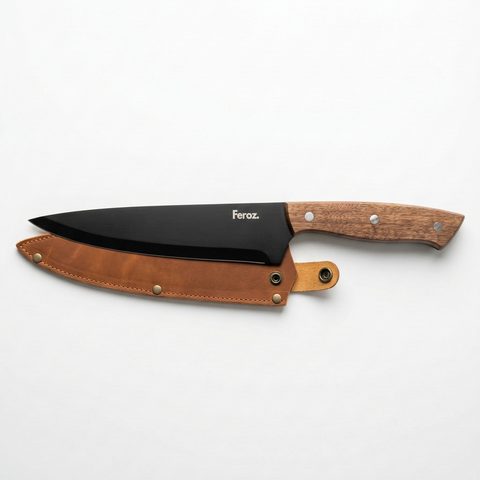 cuchillo feroz con funda