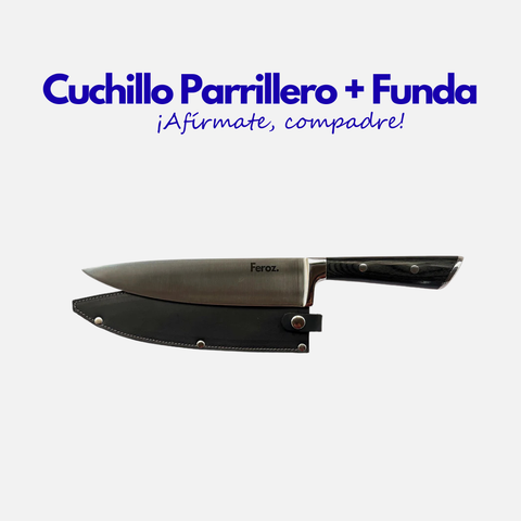 cuchillo parrillero set parrillero