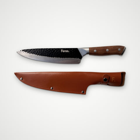 Cuchillo Parrillero 8" Iron Feroz + Funda