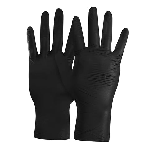 Guante Nitrilo negro  Caja 100 unidades