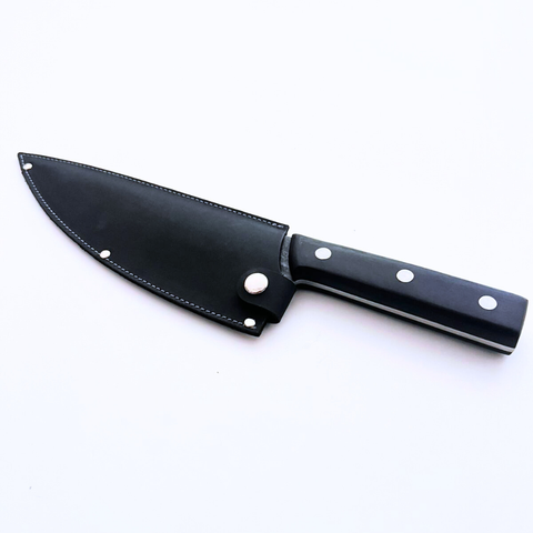 Cuchillo Parrillero  Forjado a Mano de 8” + Funda