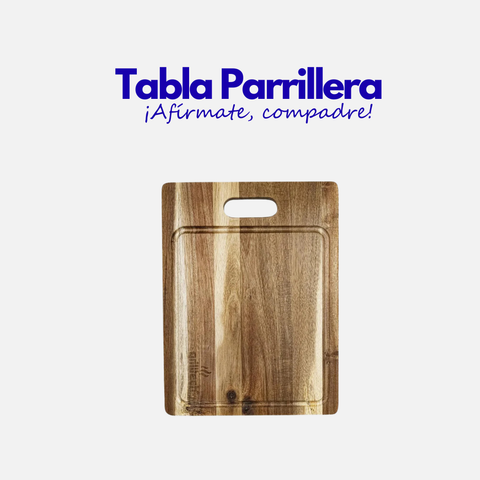 tabla parrillero kit parrillero